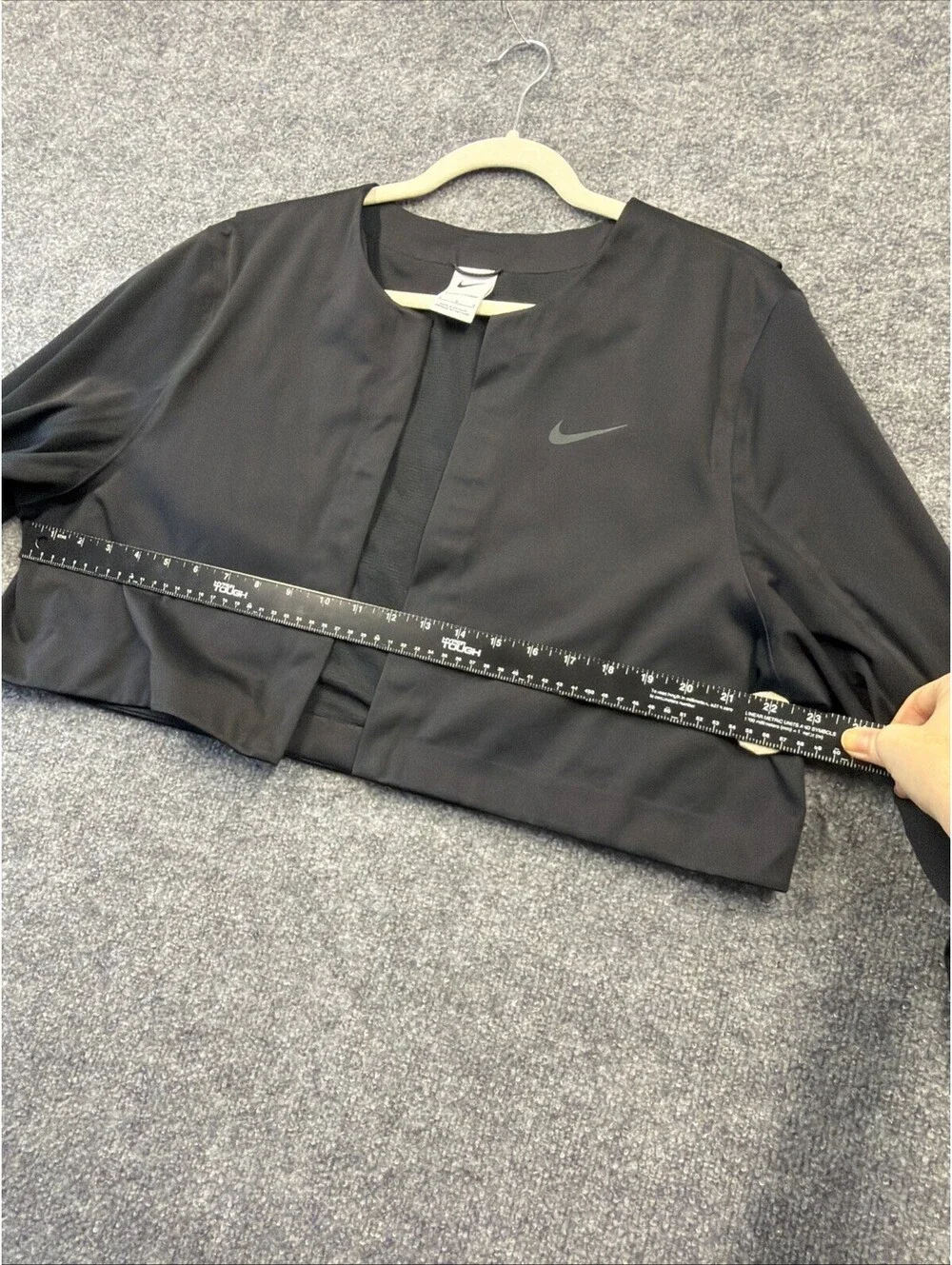 Nike Cropped Water Resistant Runners Jacket Storm Fit ADV LG